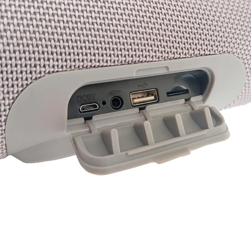 Haut-parleur Enceinte portable sans-fil Bluetooth AUX Micro SD Radio FM USB CAPSYS BOOMBOX S - Noir