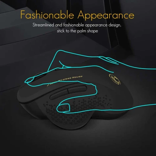 IMICE G6 Souris Sans-fil 2.4GHz Gaming 6 Boutons 1600DPI
