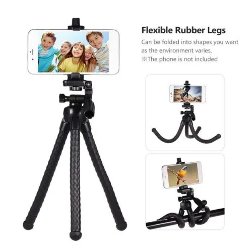 Trépied Portable Flexible pour téléphone Portable caméra avec support smartphone Yunteng VCT-3280