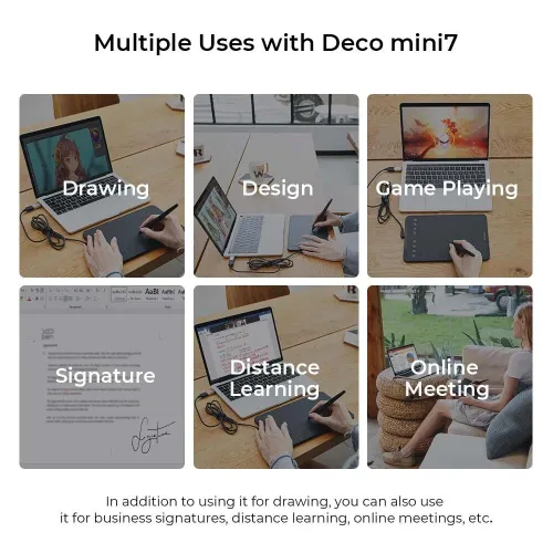 Tablette graphique XP pen Deco Mini7 V2 Android Mac Windows