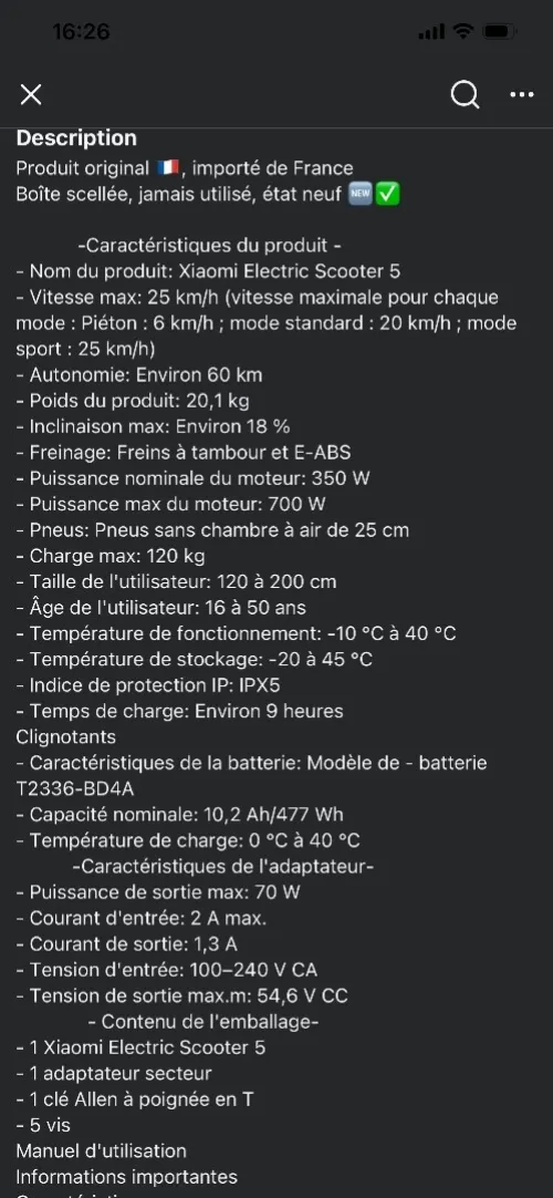 Xiaomi Electric Scooter 5 