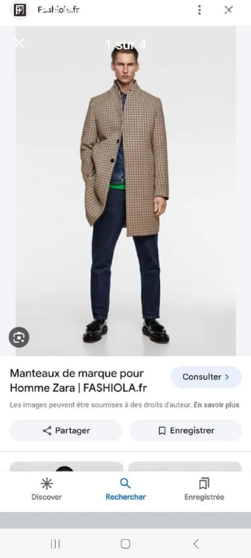 Manteaux ZARA Original Taille  M