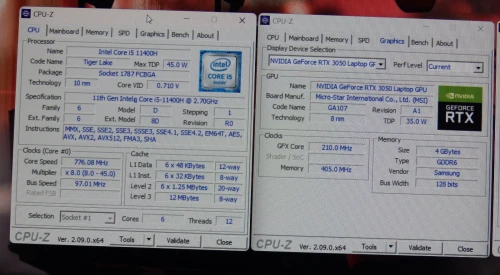 MSI GF63 Thin 11UC