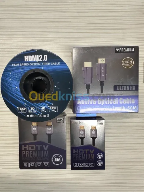 Câbles HDMI 4K & Transmetteur HDMI DVR/NVR