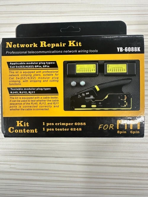 Trousse d'Outils Réseau - Network Repair Kit YB-6088K