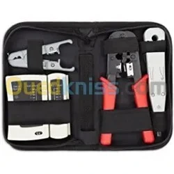 Outils & Accessoires Réseau - Kit Professionnel pour Installation et Maintenance
