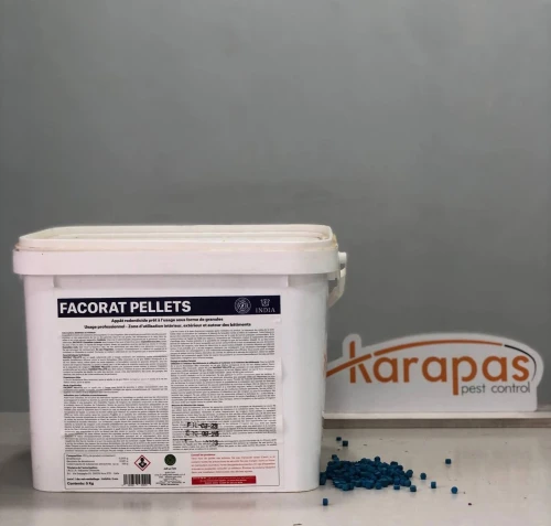 Raticide en pellet, granulés