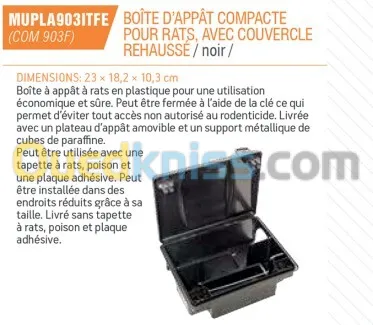 Pièges mécaniques (Rats & Souris) 