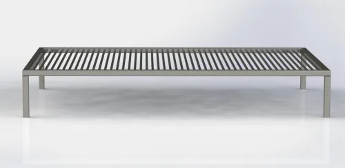 Grilles flottantes en acier inox 304