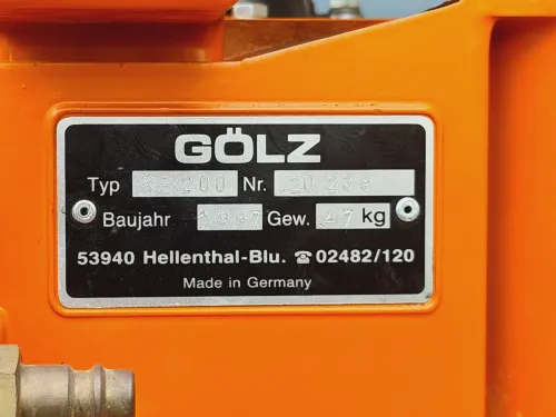 Carotteuse routière thermique 50-208mm - GÖLZ KB200 moteur STIHL 3,8Hp (Germany)