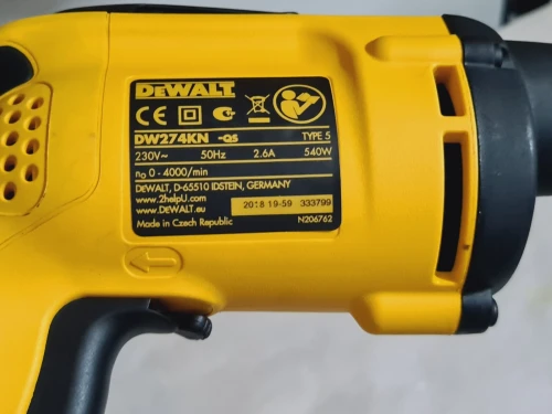 Visseuse Placo électrique débrayage silencieux 540W, 4000tr/min - DEWALT DW274KN (Czech)