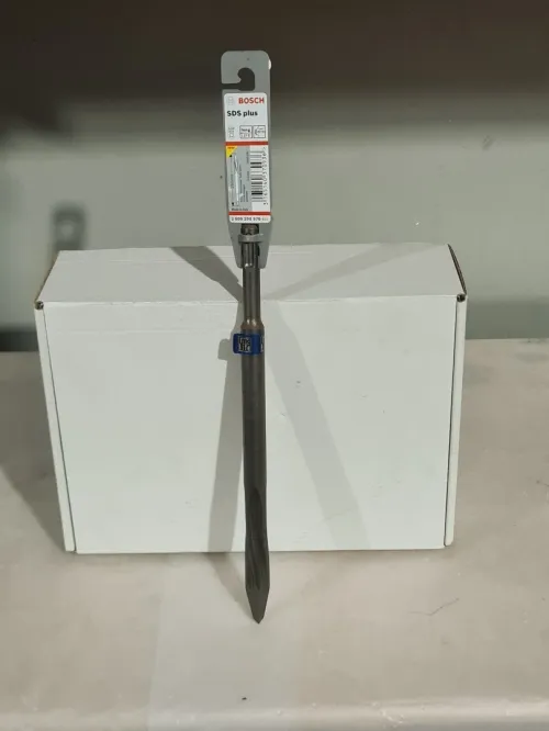 Burin SDS-Plus 250mm pointu / plat - BOSCH long life (italy)