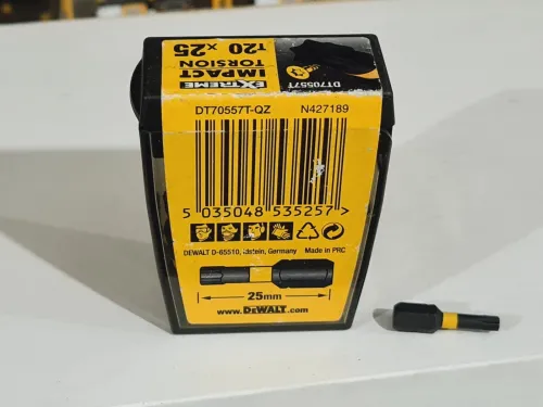 Embout à choc original T20/T25 x 25mm - DEWALT EXTREME