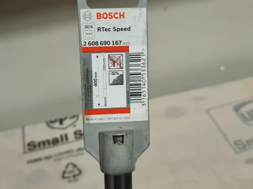 Burin SDS-Max pointu special 400mm - BOSCH R-tec speed (ITALY)