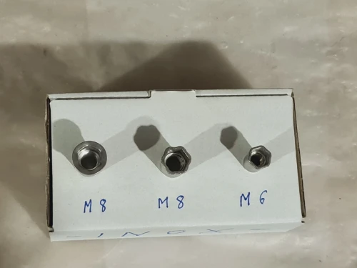 Écrou à sertir / rivets insert filetés en acier/ aluminium/ inox M3,4,5,6,8,10