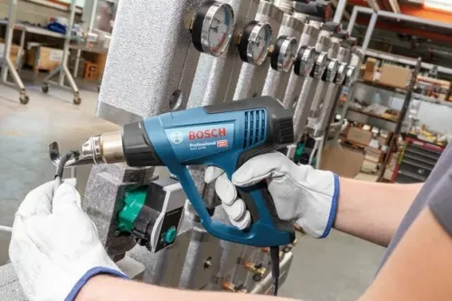 Pistolet d'air chaud 2300W à réglage numérique de 50 à 650 C - BOSCH GHG 23-66 (Romania)