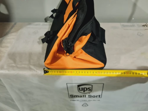 Sac à outil noire/orange 40x22x28 14 poche (base rigide)