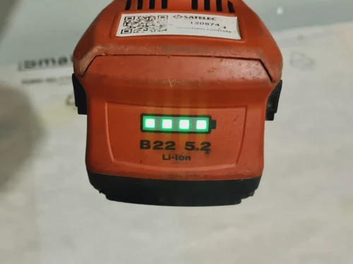 Meuleuse sans fil 125mm 22V 5.2Ah - HILTI AG 125-A22 (BL-2023)