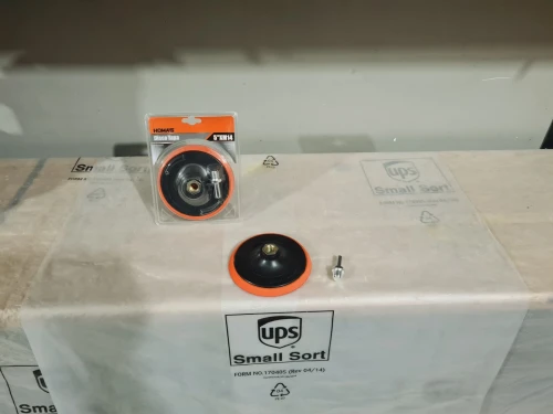 Plateau de ponçage scratch 125mm M14 avec adaptateur de perceuse - HOMA'S (italy)