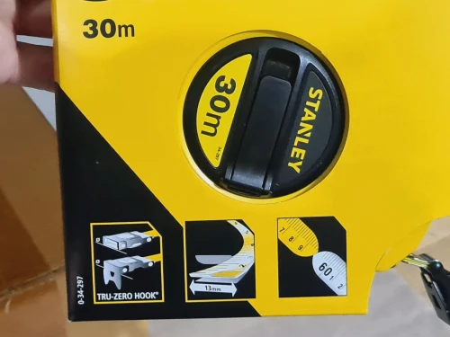 STANLEY Décametre mesure longue 20/30M fibre de verre (Thailand)