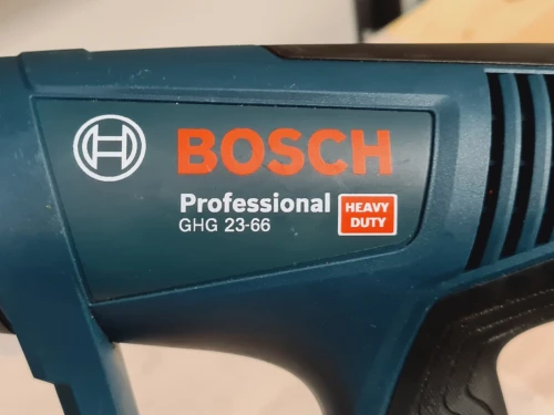 Pistolet d'air chaud 2300W à réglage numérique de 50 à 650 C - BOSCH GHG 23-66 (Romania)