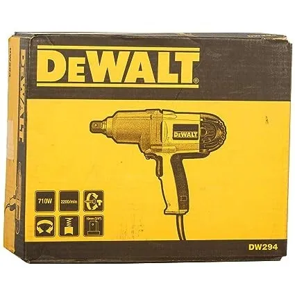Boulonneuse électrique 440Nm 3/4" 710W max M20 - DEWALT DW294 (Mexico)