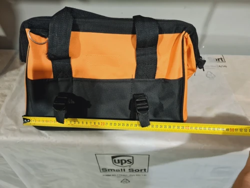 Sac à outil noire/orange 40x22x28 14 poche (base rigide)