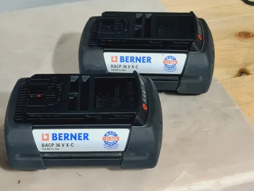 Perforateur sans fil 36V 3.2J double mandrin BOSCH BERNER BACHD-1 36V (2022-Germany)