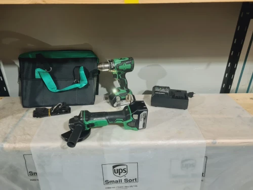 Kit HIKOKI 2pcs 18V meuleuse visseuse perceuse (BL) 