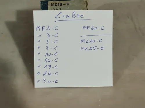 CEMBRE - Inserts Hexagonal Type C 12 Tonne Pour Cosse Électrique (Italy)