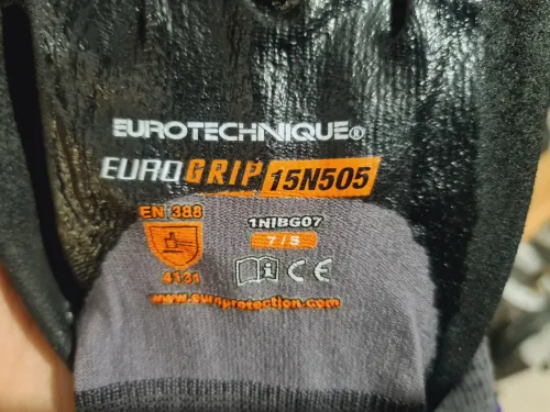 Gant manutention générale EUROTECHNIQUE EUROGRIP taille 7/S (Europe)