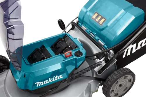 Tondeuse sans fil auto-tractée MAKITA DLM462PT4 36V (18V+18V) 4 batteries 5.0Ah + ch doublé (BL)
