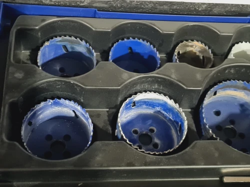 Coffret De Scies cloche Bi-métal 22 à 83mm - BERNER 15 pcs (utilisé)