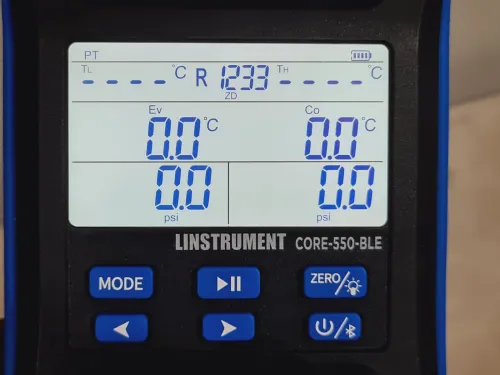 MANIFOLD DIGITAL avec flexibles et sondes - LINSTRUMENT CORE-550-BLE (Bluetooth)