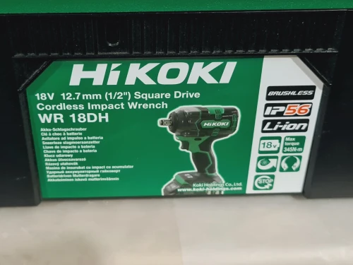 Boulonneuse sans fil compact 550Nm 1/2" 5 mode - HIKOKI WR 18DH (BL-IP56)