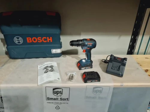 Visseuse perceuse à percussion sans fil 18V 2.0Ah - BOSCH GSB 18V-50 (BL-2024-neuf)