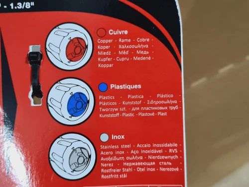 VIRAX 2104 - coupe tube cuivre 16mm /28mm /35mm /54mm (France)