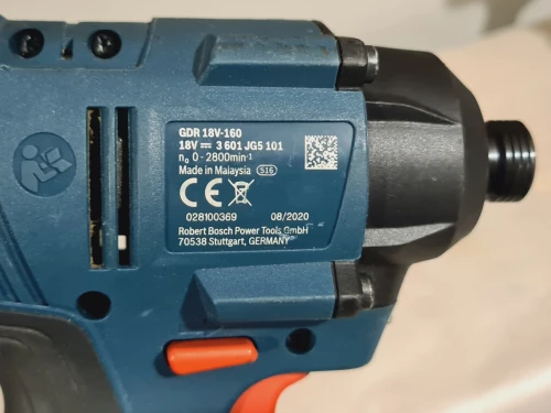 Kit BOSCH 18V 3.0Ah perceuse GSR 18V-28 visseuse à choc GDR 18V-160