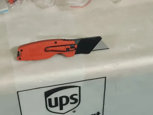 Cutter pliable original - MILWAUKEE Fastback (lame trapezoidal standard)