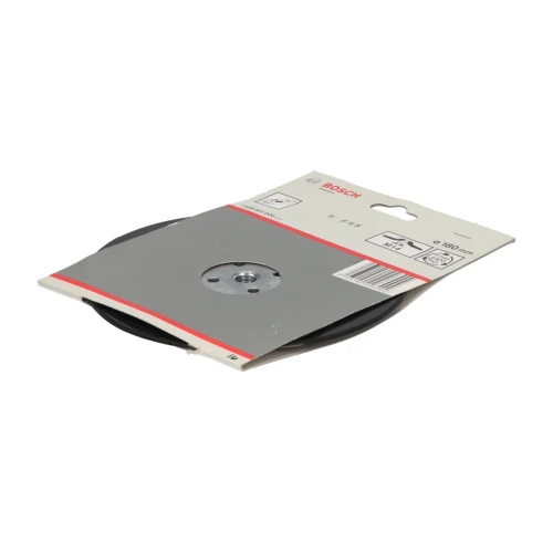 Plateau de ponçage Ø 180mm pour disques abrasifs sur fibres avec écrou BOSCH 2608601209 (Germany)
