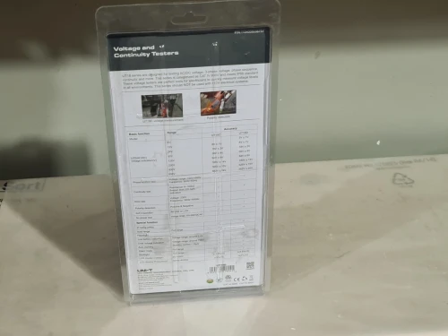 UNI-T UT18D - Testeur de tension et de continuité et RCD IP65 Affichage LCD (CE-ISO9001)