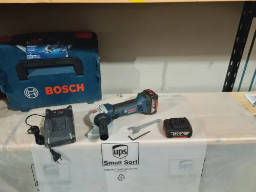 Meuleuse sans fil 125mm 18V 4.0Ah - BOSCH GWS 18-125 V-LI (2020-Germany)