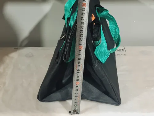 Sac à outil Noire/Vert 38x22x28 20 poche