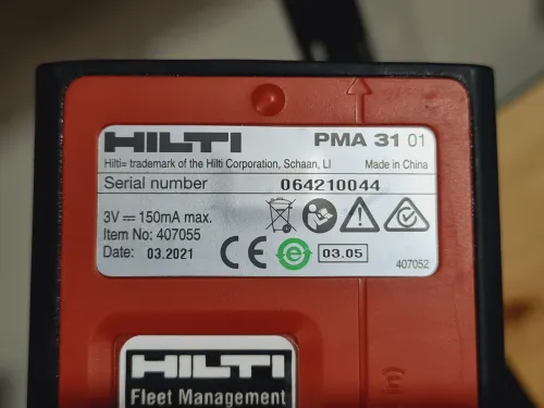 HILTI PMA 31 - Récepteur / capteur pour lasers rouges multidirectionnels (neuf)