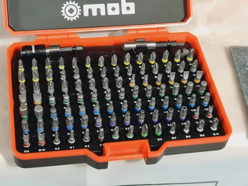 Coffret d'embout de visage - MOB MONDELLIN 113 pièces (norme NF ISO 1173/DIN 3126)