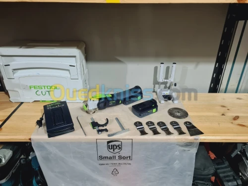 Scie oscillant / outil multifonction FESTOOL VECTURO OSC 18 Li 3.1 E-Set + accessoires (Germany)