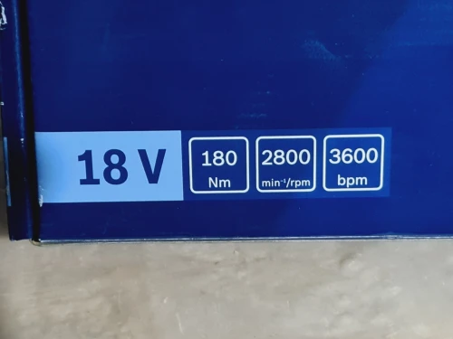 Visseuse à choc / boulonneuse 1/2" - BOSCH GDX 180-LI (SOLO)