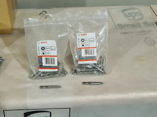 Lot 25 Embout de vissage PH2 49mm / PZ2 49mm - BOSCH ExtraHard