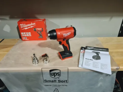 Pistolet d'air chaud sans fil 470 C - MILWAUKEE M18 BHG (SOLO)