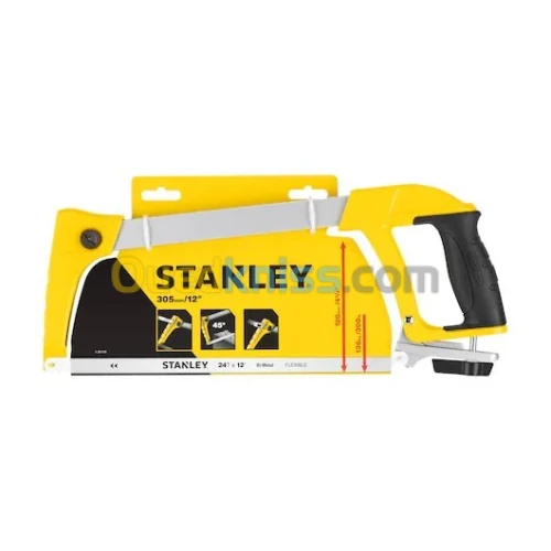 Scie à métaux usage intensif - STANLEY 305mm 136kg (France)